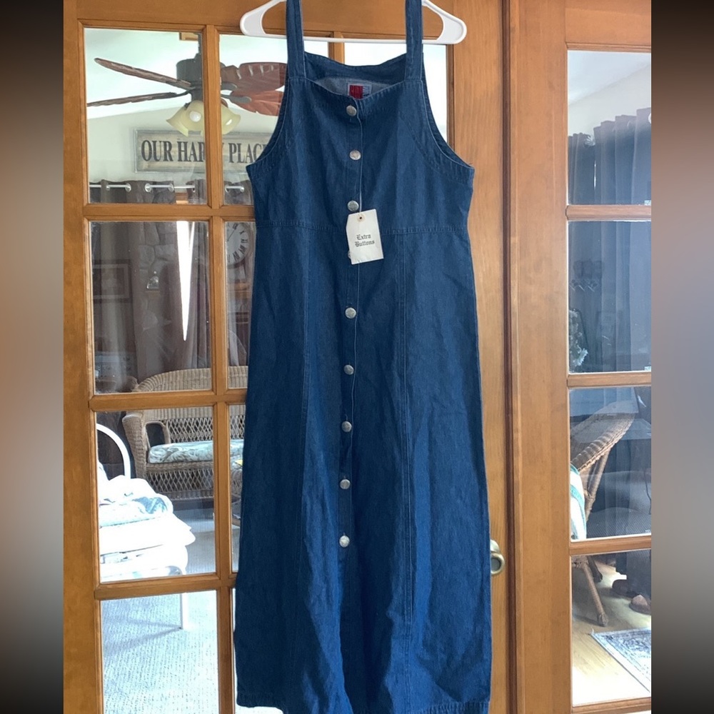 Vintage Denim Maxi dress